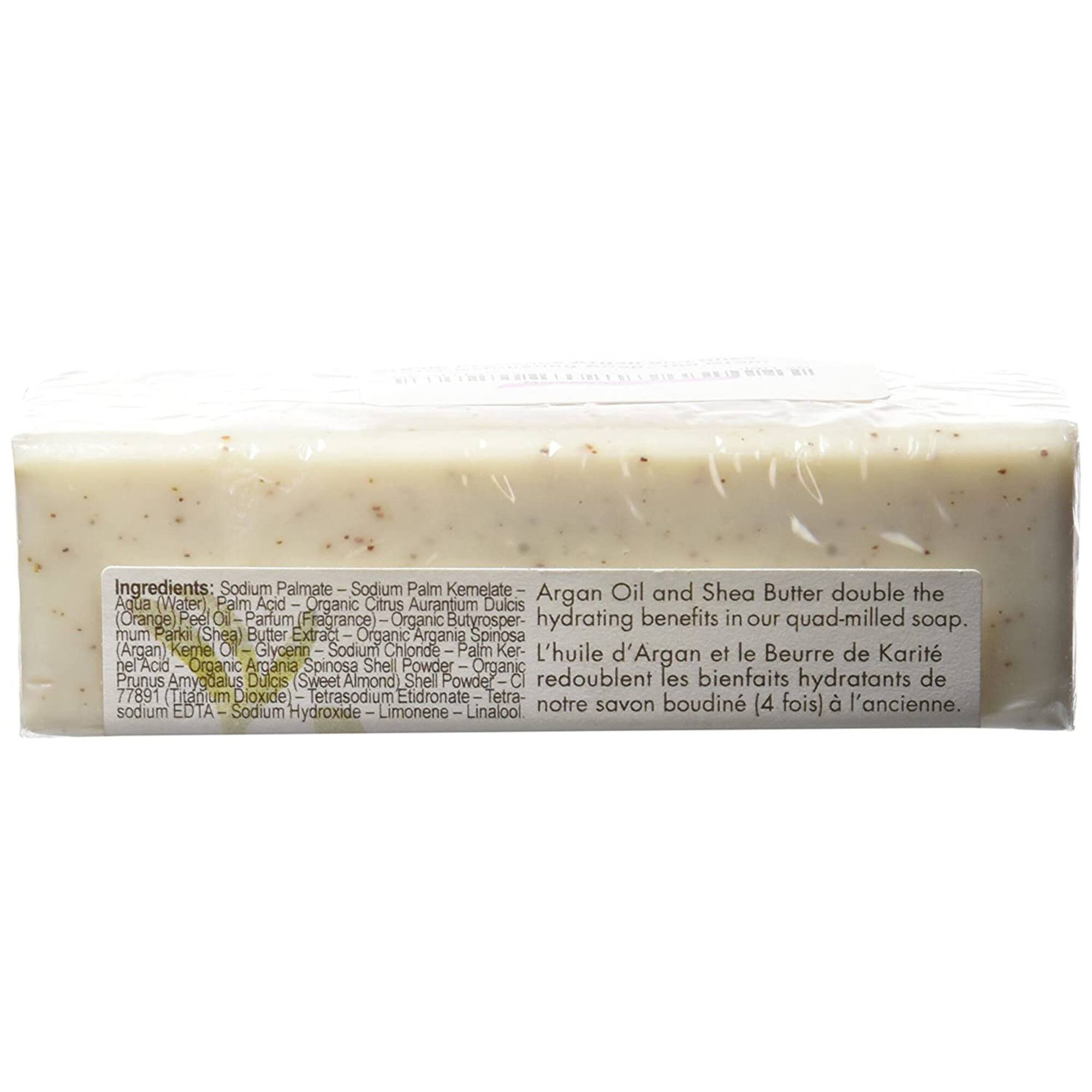 European Soaps Argan & Shea Butter Exfoliating Soap